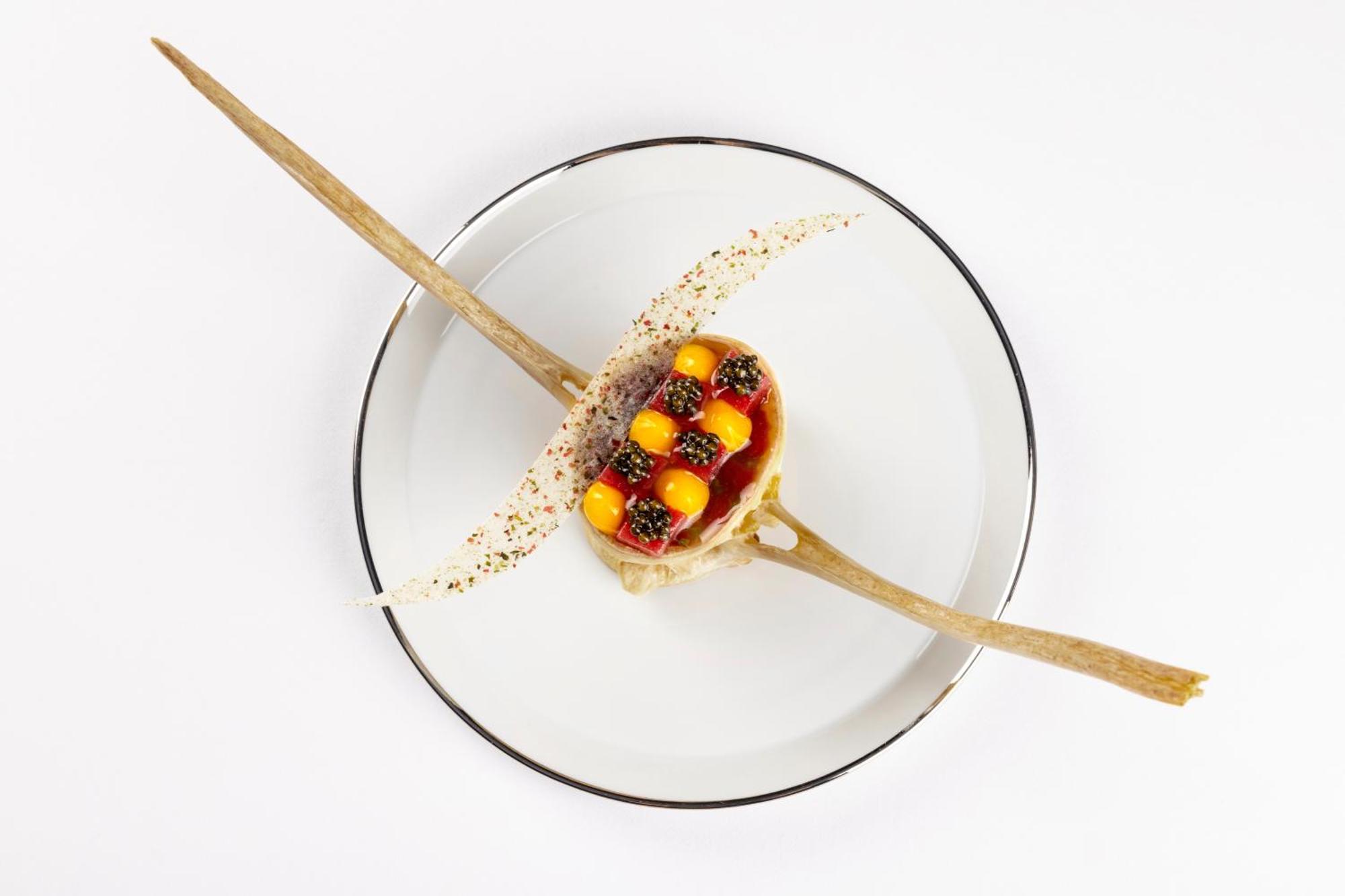Hotel Okura Amsterdam - The Leading Hotels Of The World Extérieur photo A dish by Chef de Cuisine, 2015